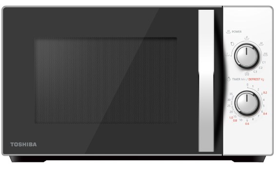 Mikrovalna pećnica s grilom TOSHIBA MWP-MG20P (WH, 20 L, 700 W, grill 1000 W, bijela boja)