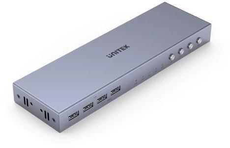 KVM preklopnik UNITEK V306A, 4-portni, HDMI 2.0, 4K@60Hz-0