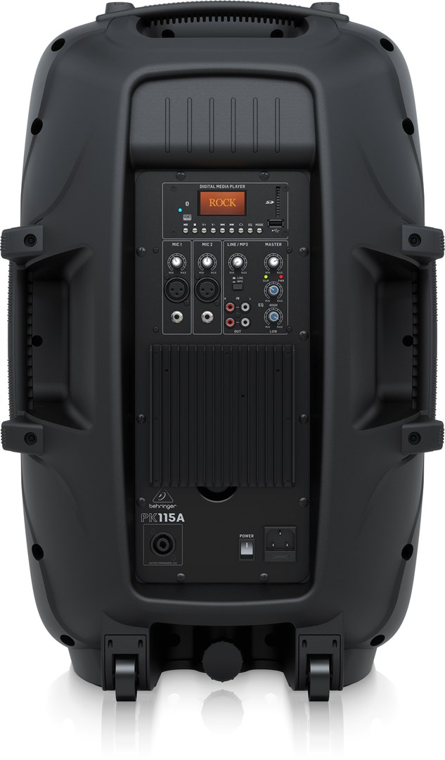 PA sustav BEHRINGER PK115A (800 W, 20 - 20000 Hz, Bluetooth 4.2, Karaoke, MP3 reprodukcija)-3