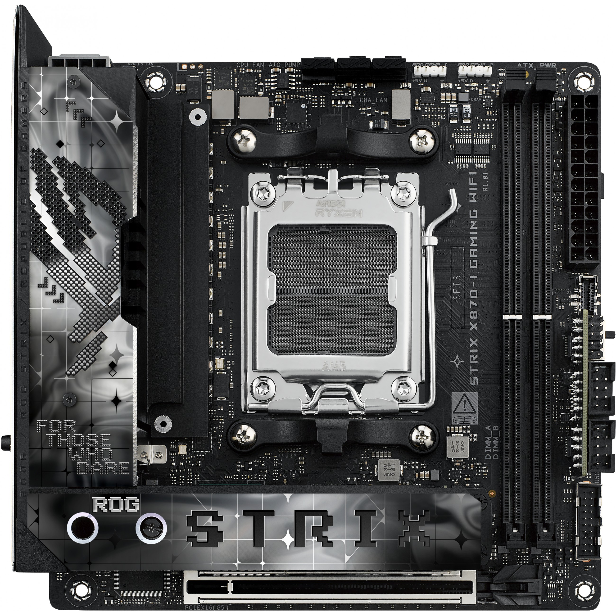 Motherboard ASUS ROG STRIX X870-I GAMING WIFI mini ITX Socket AM5 AMD X870-1