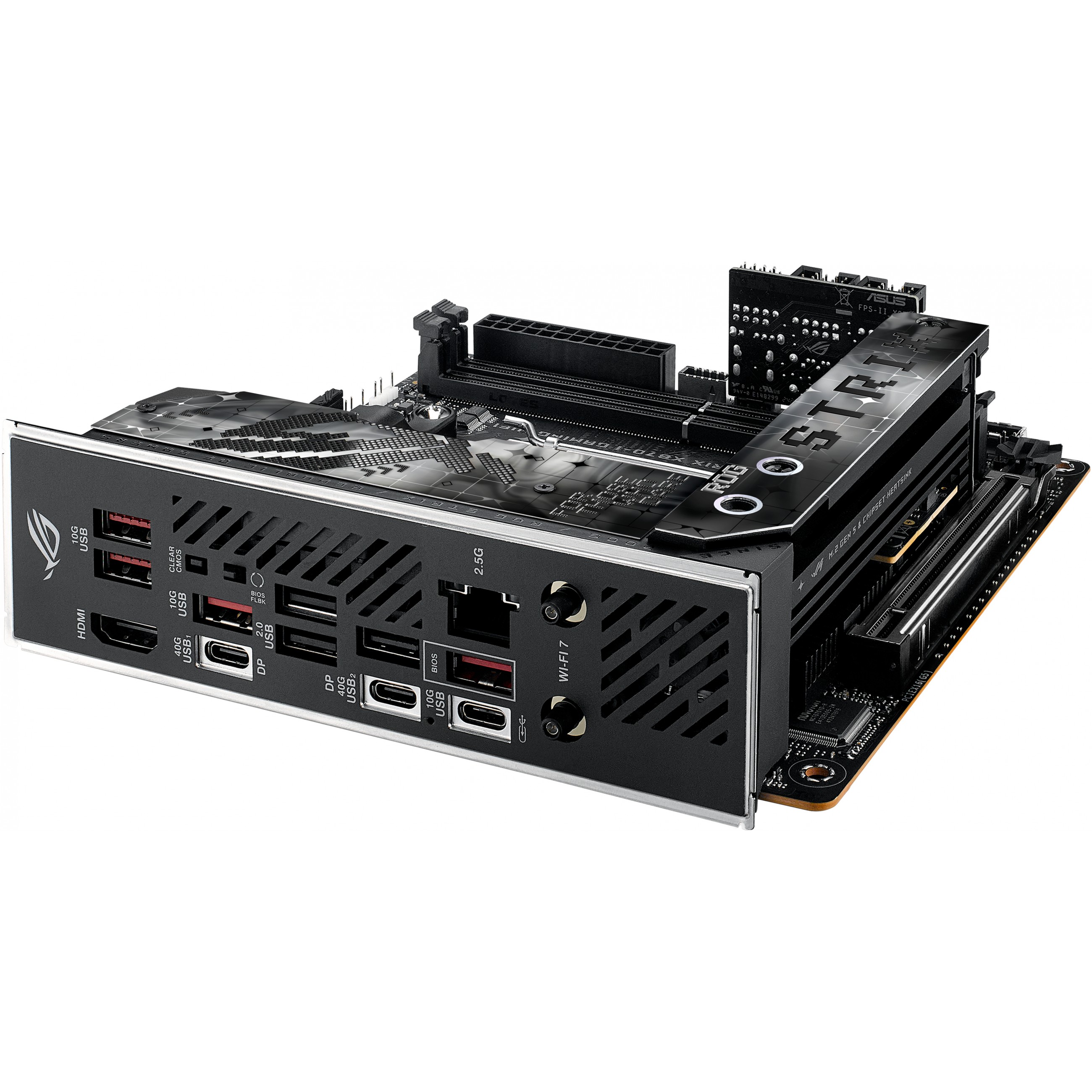 Motherboard ASUS ROG STRIX X870-I GAMING WIFI mini ITX Socket AM5 AMD X870-5