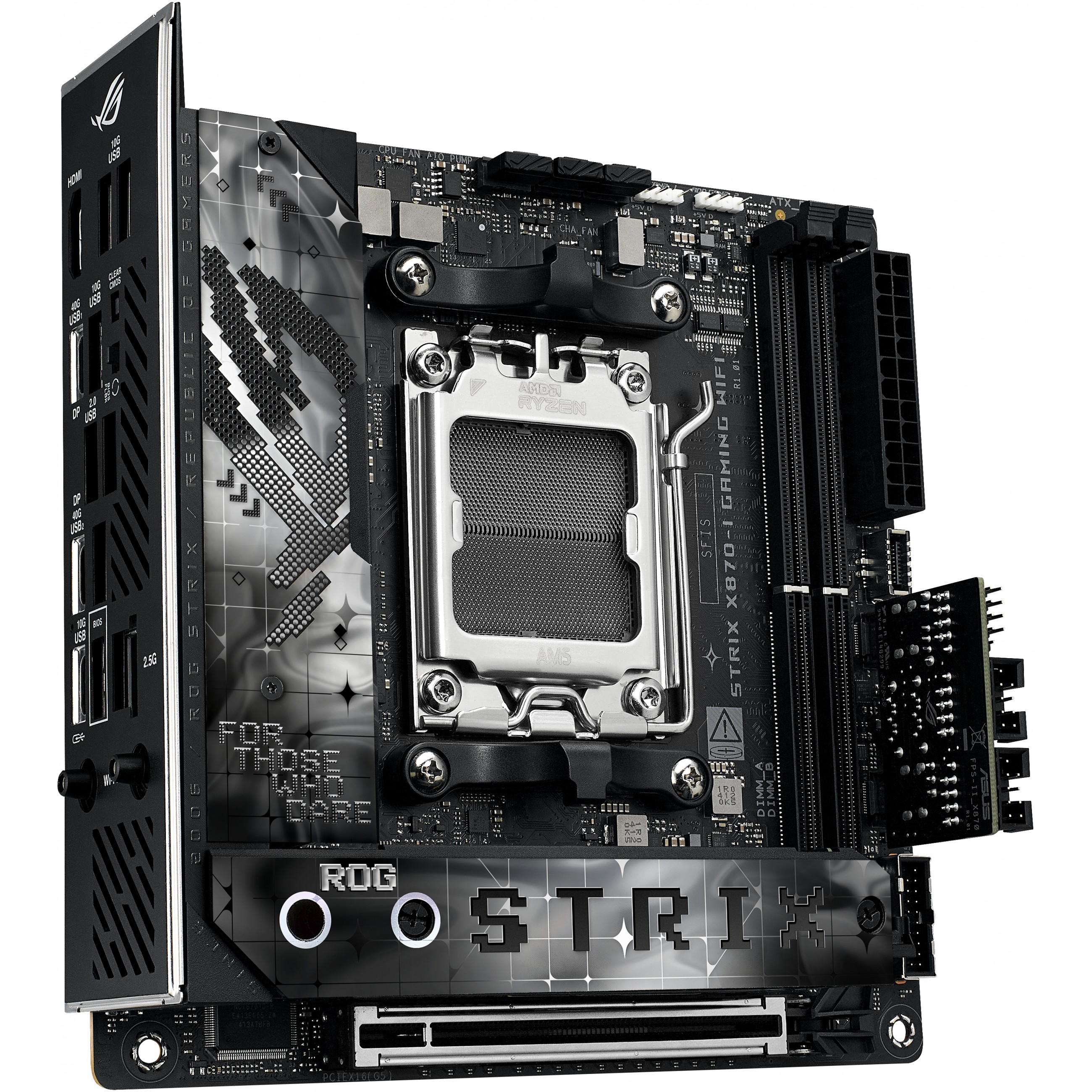 Motherboard ASUS ROG STRIX X870-I GAMING WIFI mini ITX Socket AM5 AMD X870-10