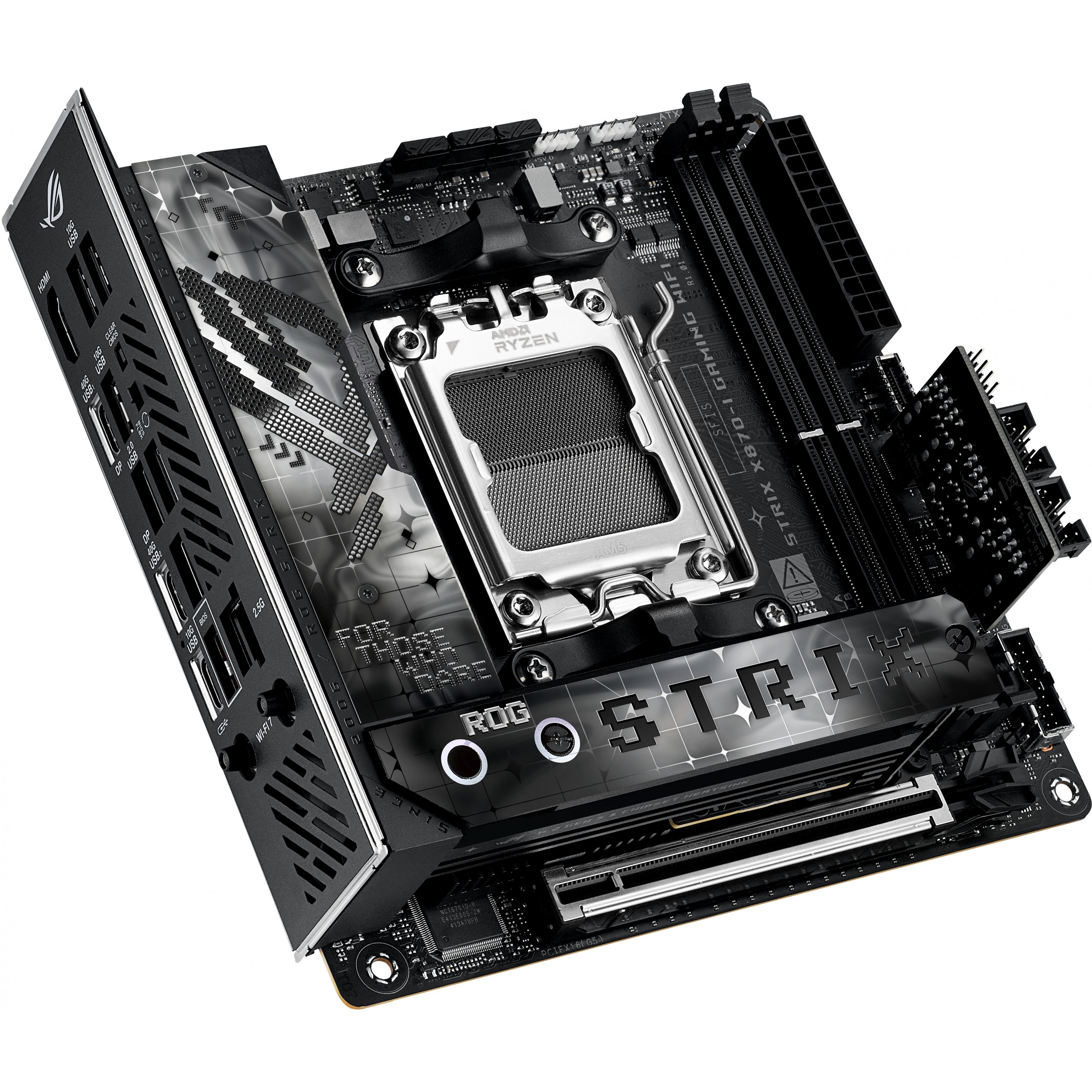 Motherboard ASUS ROG STRIX X870-I GAMING WIFI mini ITX Socket AM5 AMD X870-11