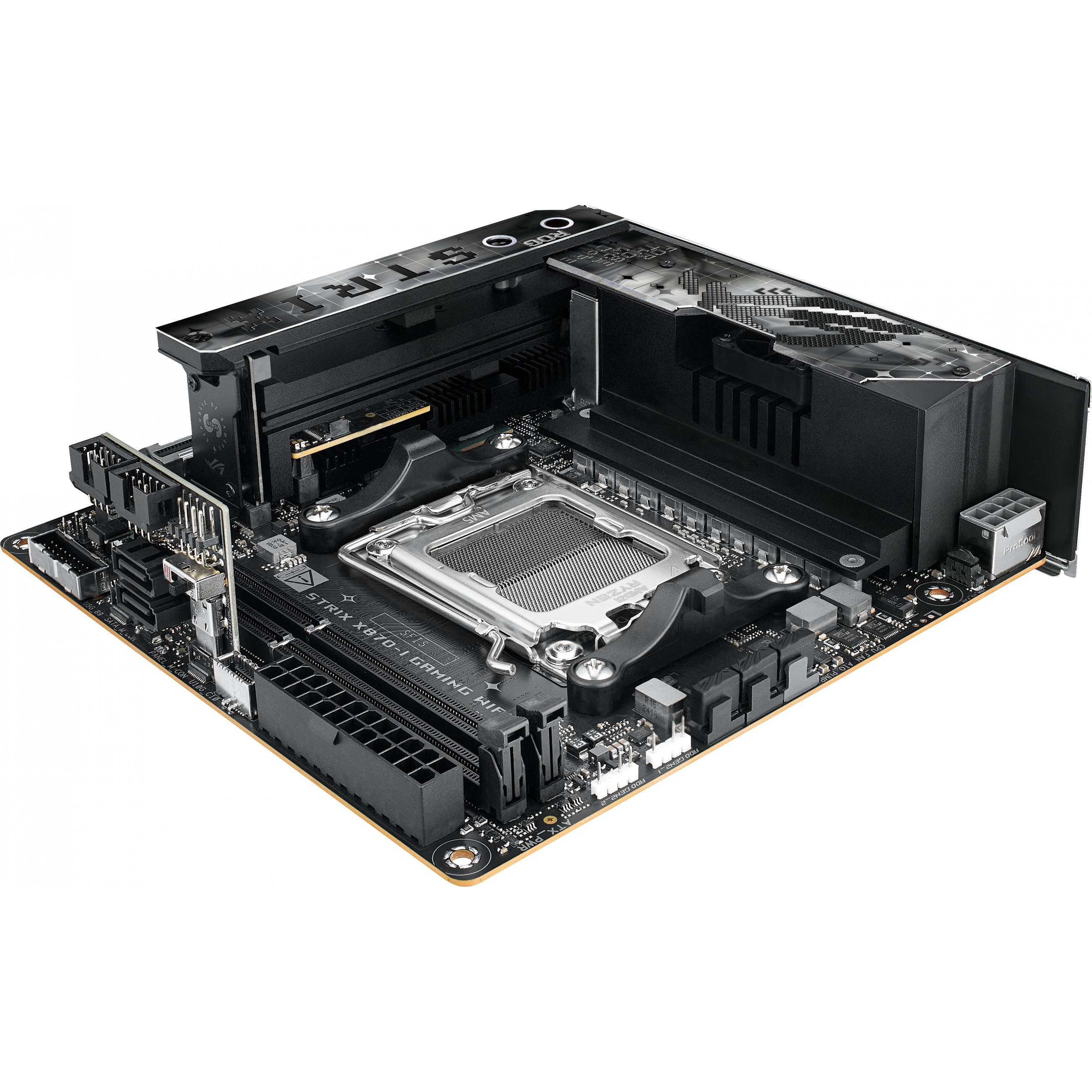 Motherboard ASUS ROG STRIX X870-I GAMING WIFI mini ITX Socket AM5 AMD X870-13
