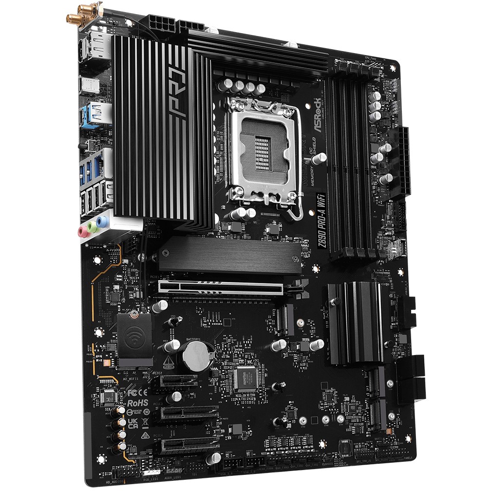 Matična ploča ASROCK Z890 Pro-A WiFi (Intel Z890, LGA 1851, ATX, Socket V1)-3