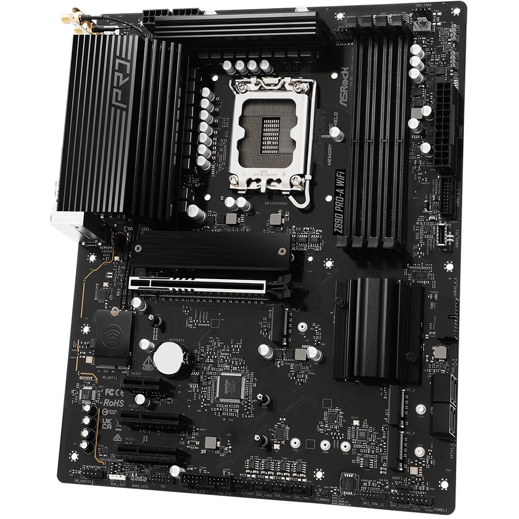 Matična ploča ASROCK Z890 Pro-A WiFi (Intel Z890, LGA 1851, ATX, Socket V1)-4