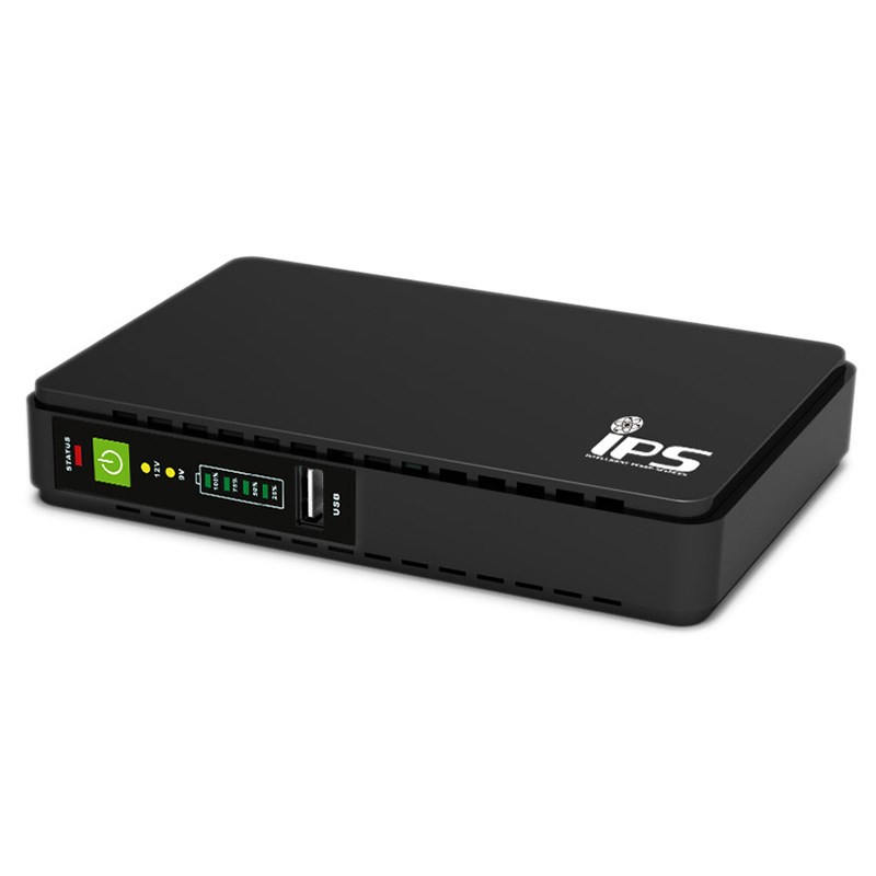 Neprekidno napajanje (UPS) MPL POWER ELEKTRO IPS ROUTERUPS-15-POE (15 W, USB Type-A, 100-240 V, 50/60 Hz, crna)-0