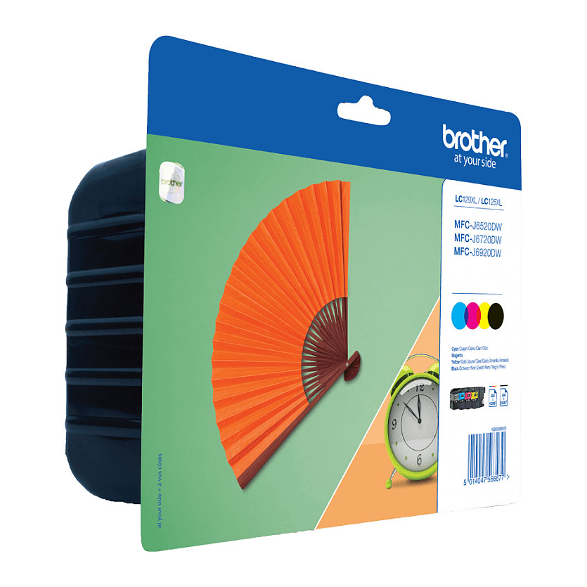 Tinta za printer BROTHER LC-129XLVALBP Value Pack (Original, 4 boje, XL kapacitet)-0