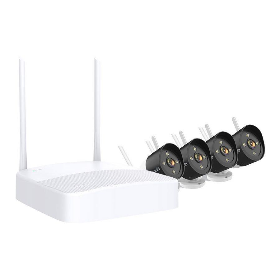Komplet za video nadzor TENDA K4W-3TC (4-kanalni snimač + 3x 3MP Wi-Fi kamere)-4