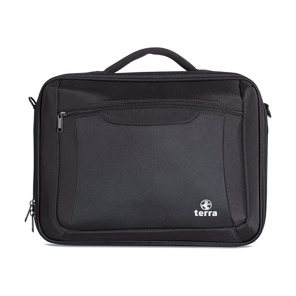 Torba TERRA PRO813 za NB do 14.1" (dimenzije 350 mm x 250 mm x 55 mm, težina 600 g, materijal poliester, boja crna)-0