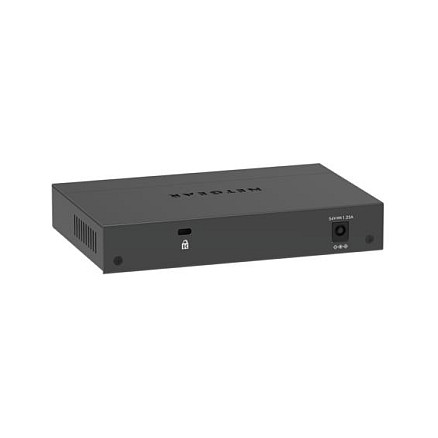 Switch NETGEAR GS305Pv3 Unmanaged Gigabit Ethernet Power over Ethernet (PoE) crna boja-4
