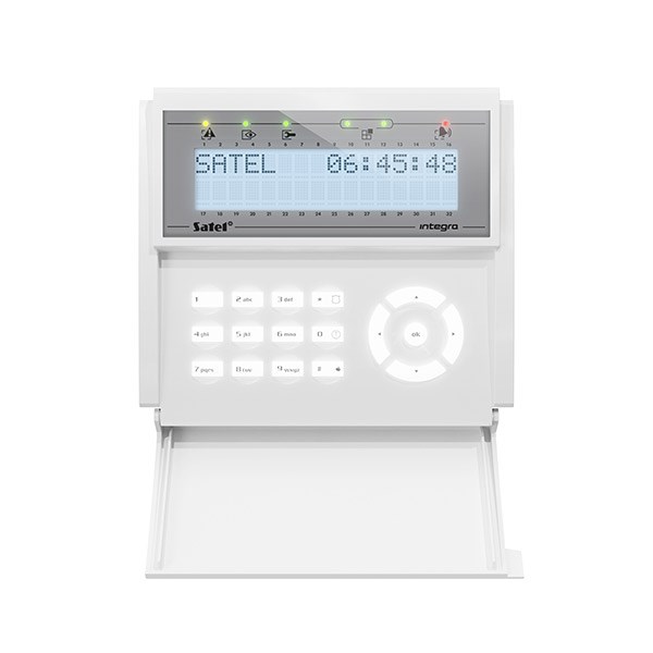 LCD tipkovnica SATEL INT-KLCD-W (bijelo pozadinsko osvjetljenje)-3