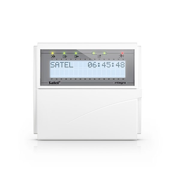 LCD tipkovnica SATEL INT-KLCD-W (bijelo pozadinsko osvjetljenje)