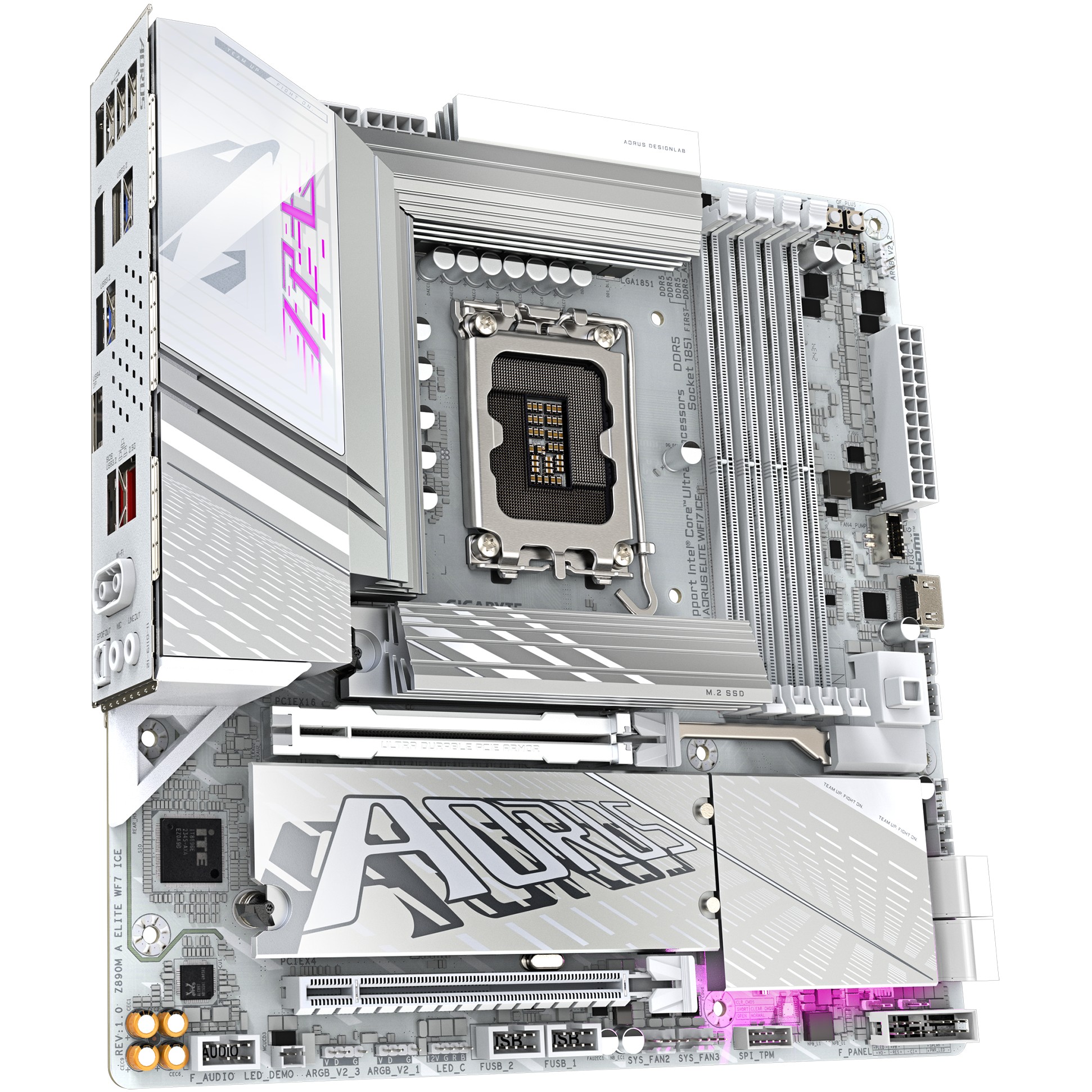 Matična ploča GIGABYTE Z890M A Elite WF7 ICE (Z890, S1851, mATX, DDR5)-2