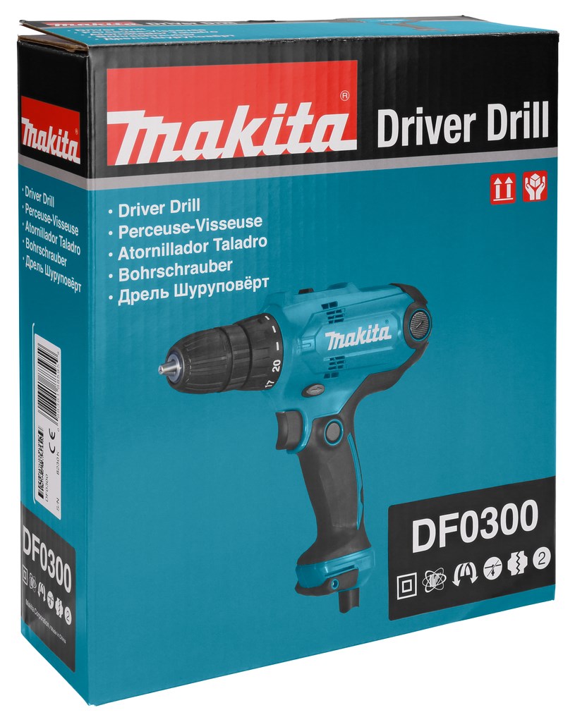 Električna bušilica MAKITA DF0300 (320W, 56 Nm, 1500 o/min)-12