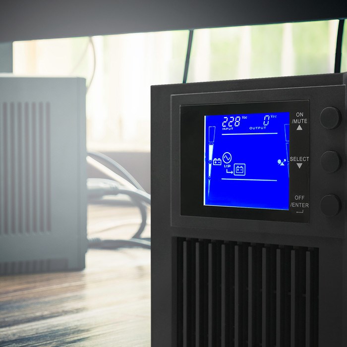 Neprekidno napajanje UPS QOLTEC On-line Pure Sine Wave (2kVA, 1.6kW, LCD, USB)-8