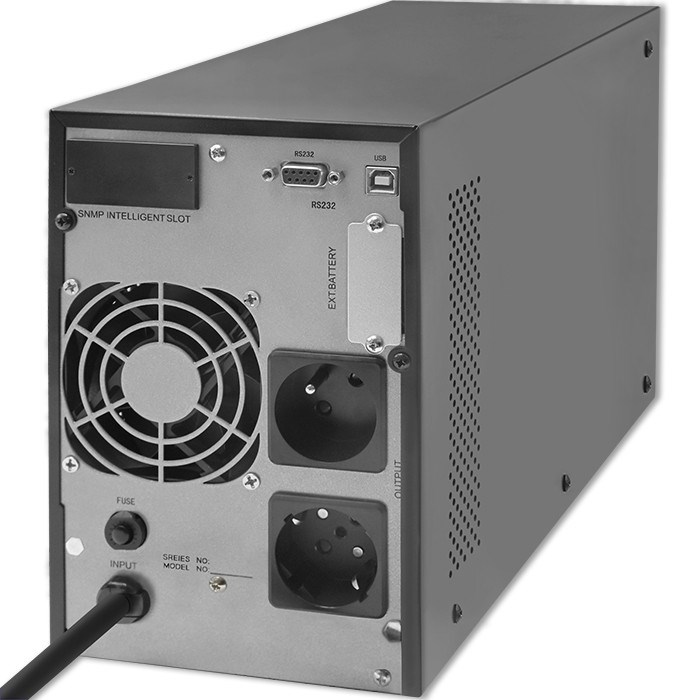 Neprekidno napajanje UPS QOLTEC On-line Pure Sine Wave (2kVA, 1.6kW, LCD, USB)-2