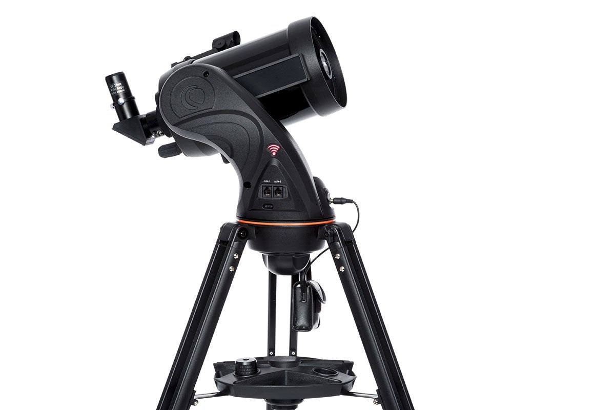 Teleskop CELESTRON AstroFi 5" SCT (Aluminijska cijev, Crna boja, Fiksna žarišna duljina 1250 mm, Povećanje 295x, Uključen stativ)-2