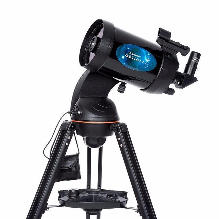 Teleskop CELESTRON AstroFi 5" SCT (Aluminijska cijev, Crna boja, Fiksna žarišna duljina 1250 mm, Povećanje 295x, Uključen stativ)-1