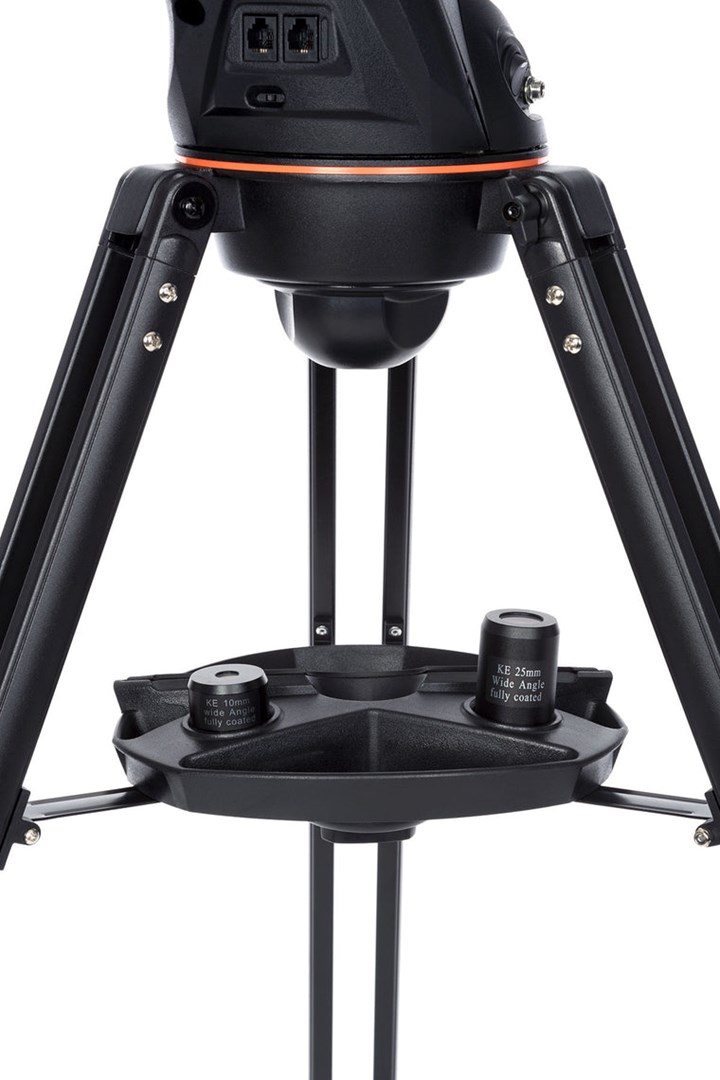 Teleskop CELESTRON AstroFi 5" SCT (Aluminijska cijev, Crna boja, Fiksna žarišna duljina 1250 mm, Povećanje 295x, Uključen stativ)-6