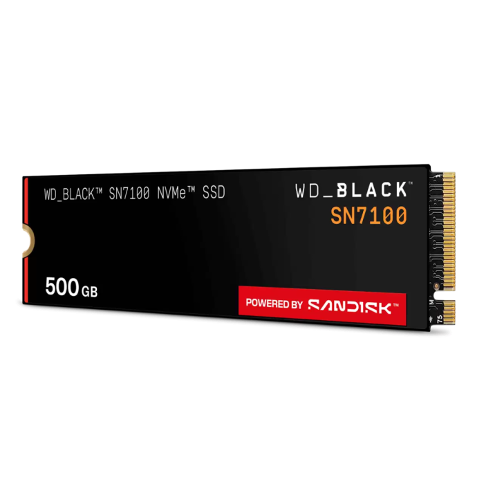 SSD WESTERN DIGITAL Black SN7100 (500GB, M.2 NVMe, 6800 MB/s, PCI Express 4.0)-5