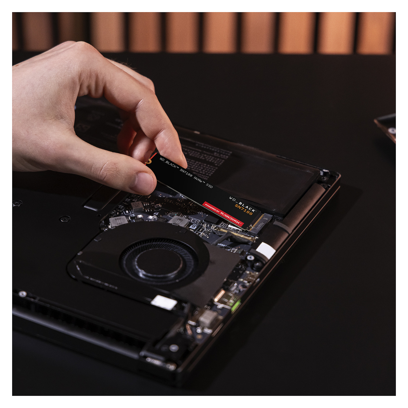 SSD WESTERN DIGITAL Black SN7100 (500GB, M.2 NVMe, 6800 MB/s, PCI Express 4.0)-22