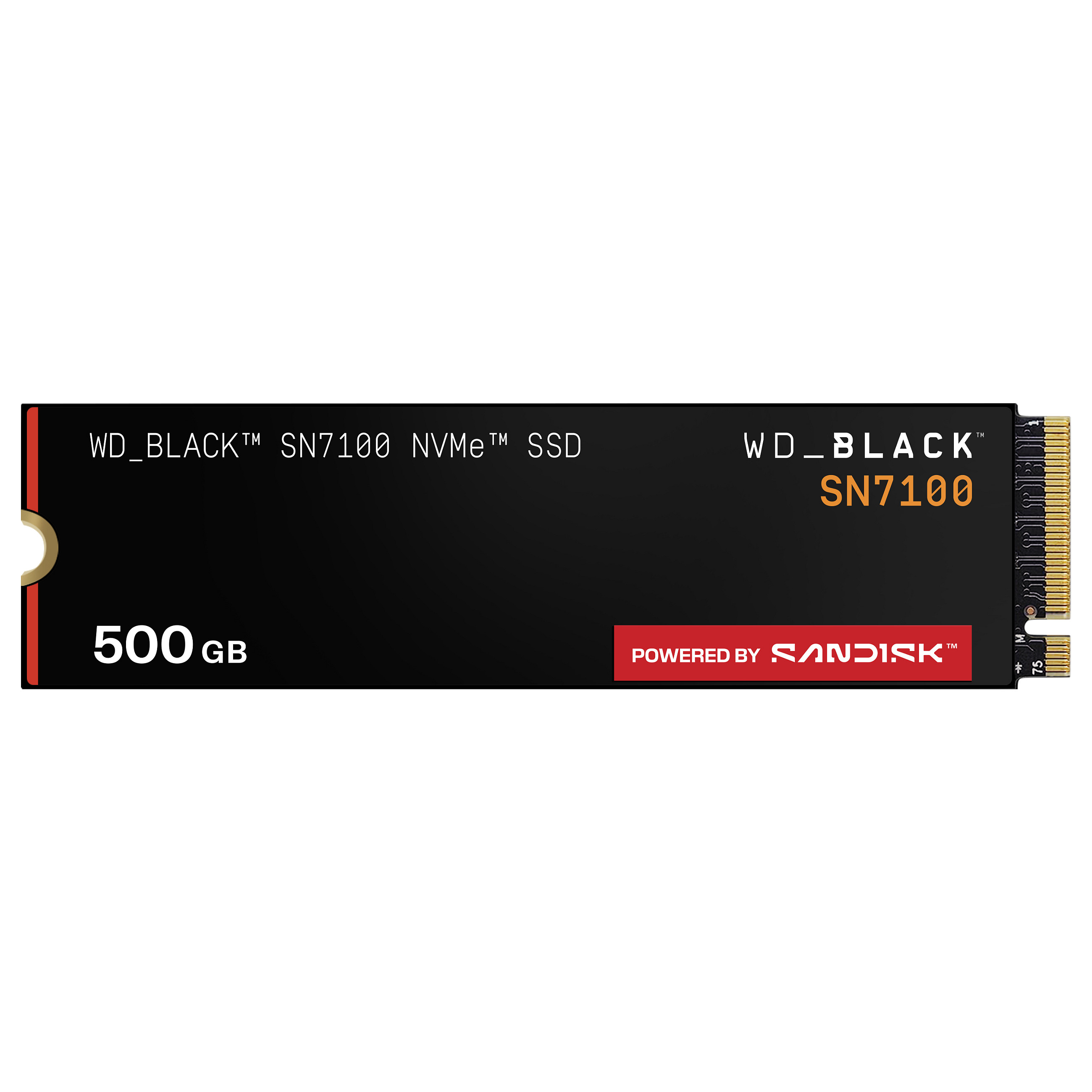SSD WESTERN DIGITAL Black SN7100 (500GB, M.2 NVMe, 6800 MB/s, PCI Express 4.0)-6