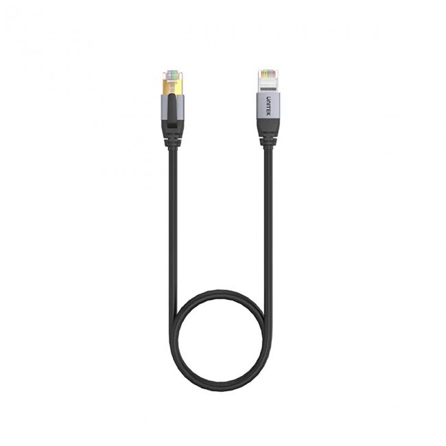 Kabel UNITEK ETHERNET RJ-45 LAN CAT.8 (S/FTP) 1M-0