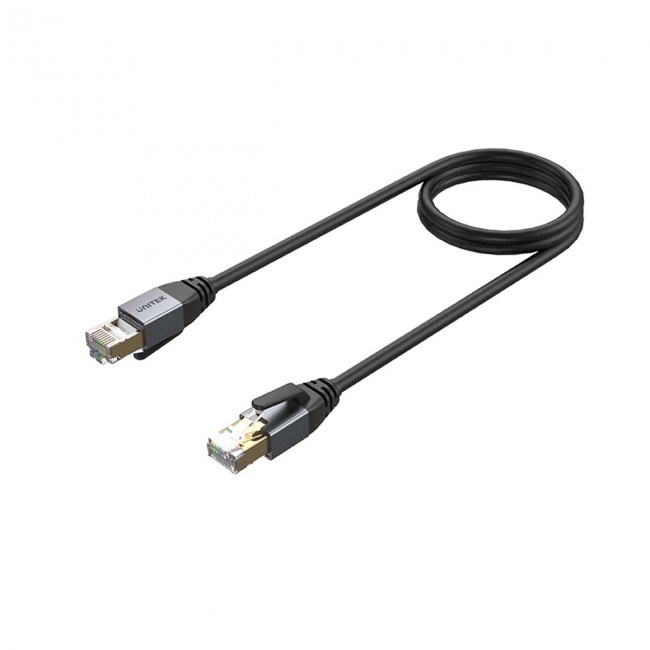 Kabel UNITEK ETHERNET RJ-45 LAN CAT.8 (S/FTP) 1M-1