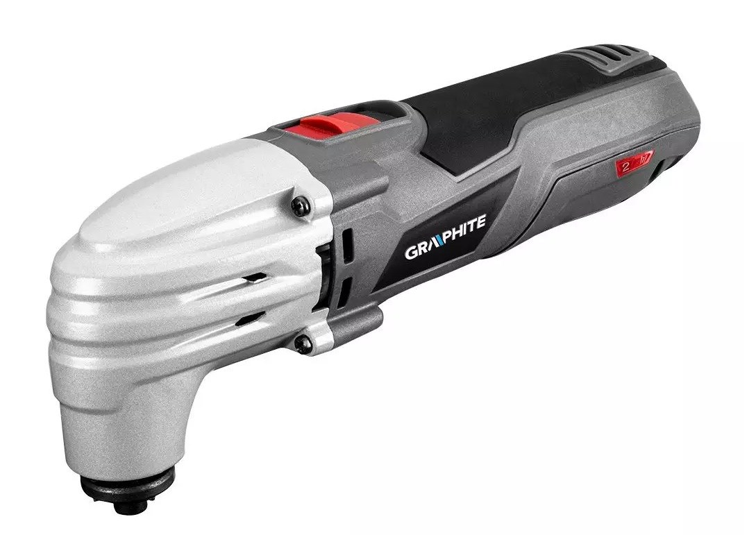Višenamjenski alat GRAPHITE 250W (oscilacija 15000-21000/min, s kovčegom)-0