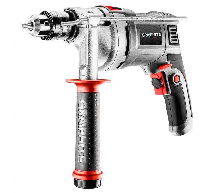 Bušilica GRAPHITE 58G728 (850 W, 3000 RPM, kapacitet stezne glave 1.3 cm, kabel 3 m)-1