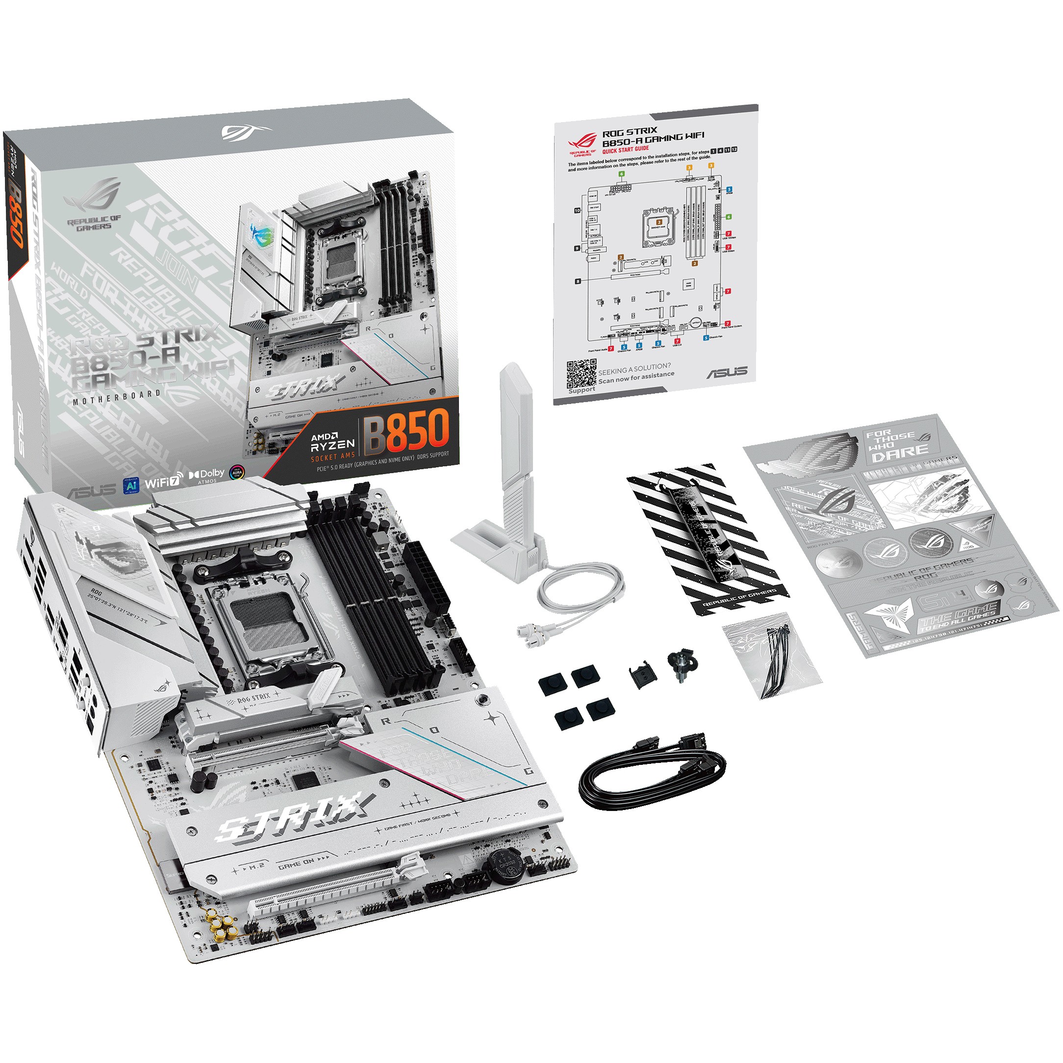 Matična ploča ASUS ROG STRIX B850-A GAMING WIFI (AMD B850, Socket AM5, ATX)-6