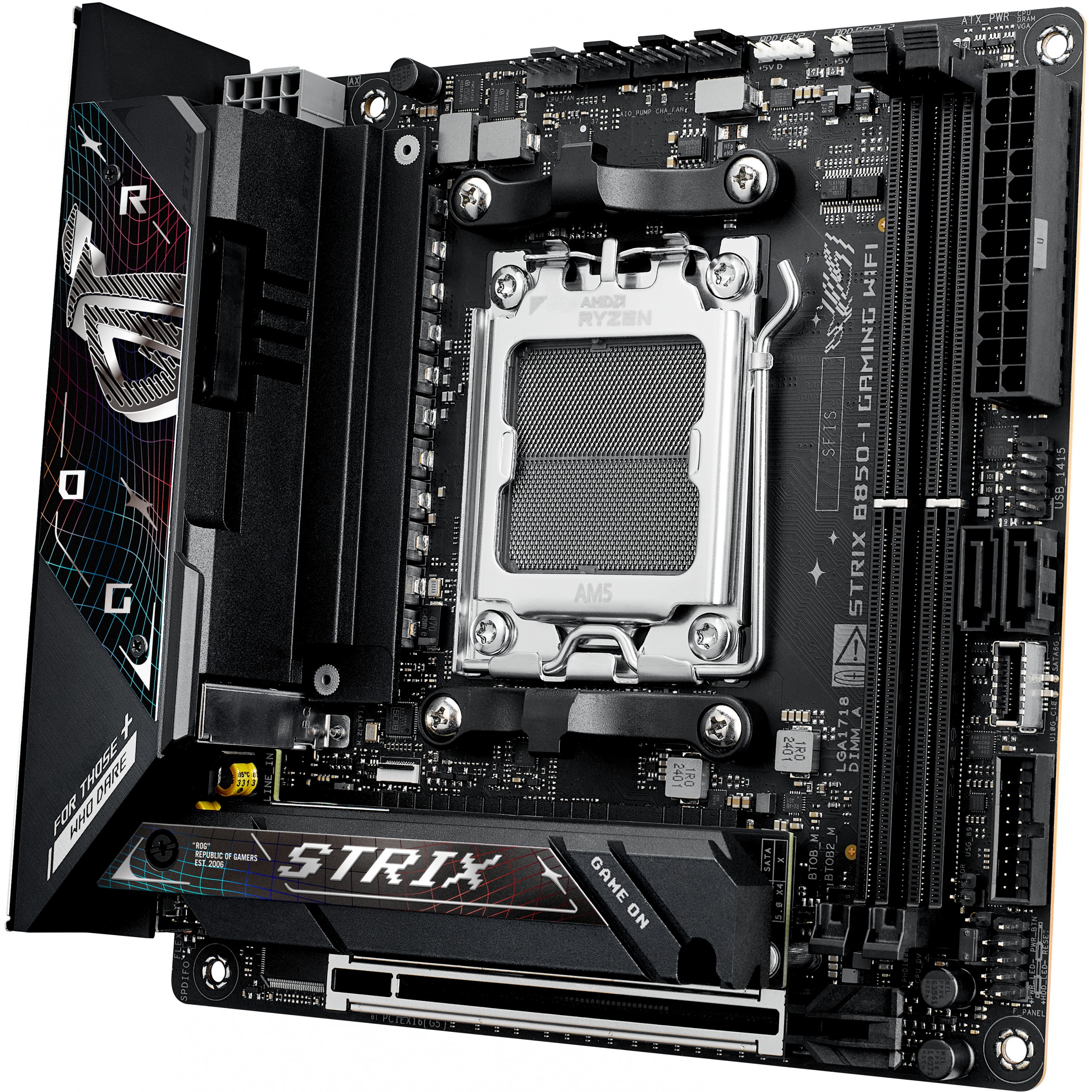Matična ploča ASUS ROG STRIX B850-I GAMING WIFI (AMD B850, Socket AM5, mini ITX)-3