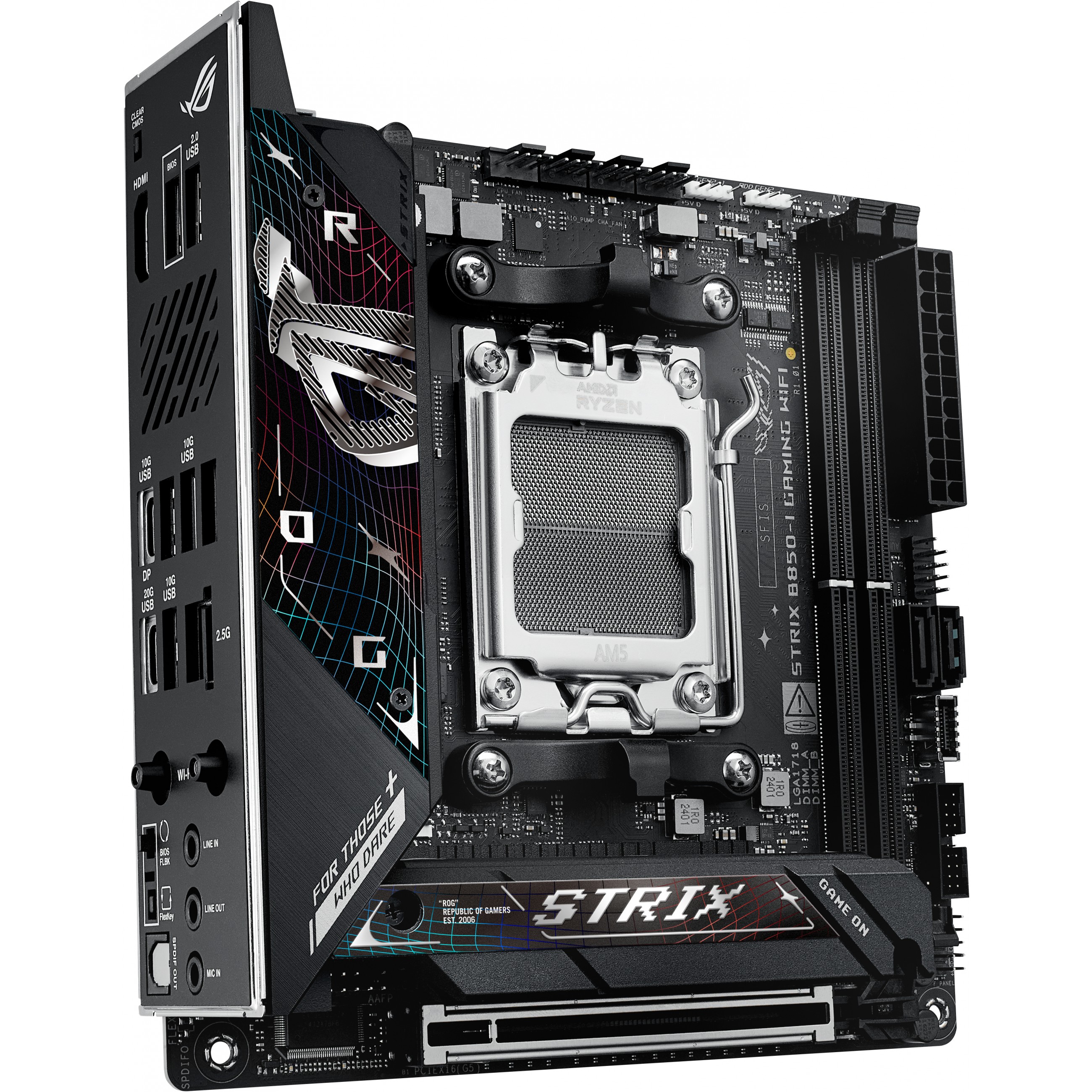 Matična ploča ASUS ROG STRIX B850-I GAMING WIFI (AMD B850, Socket AM5, mini ITX)-4