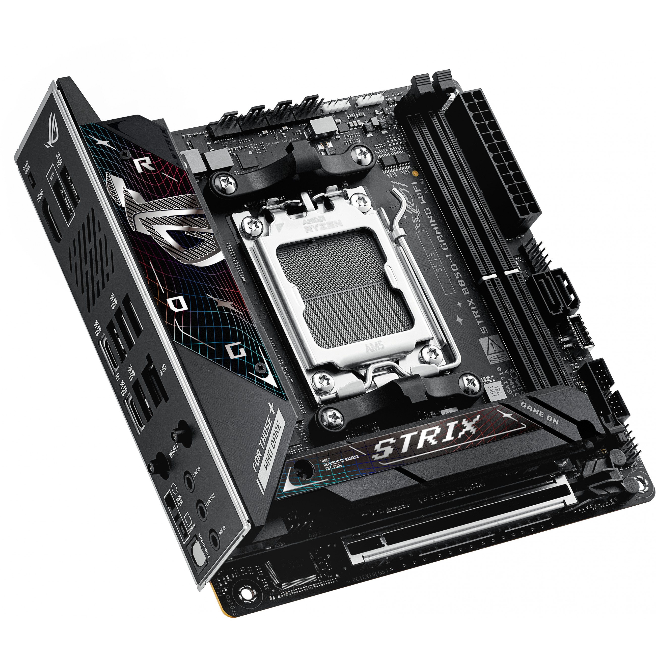 Matična ploča ASUS ROG STRIX B850-I GAMING WIFI (AMD B850, Socket AM5, mini ITX)-5
