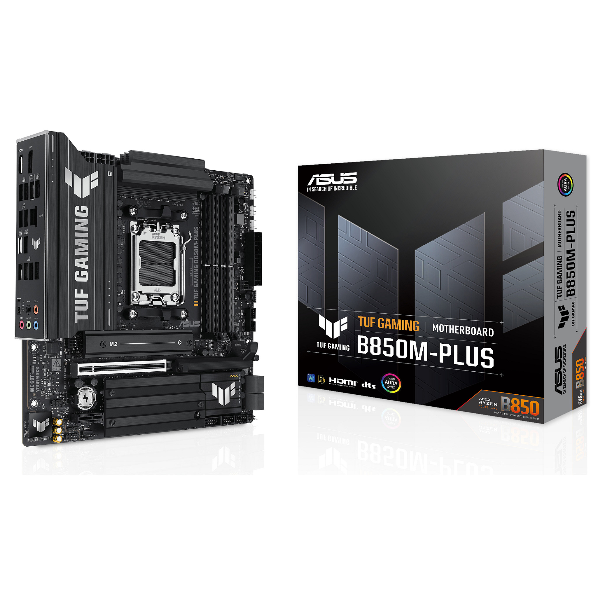 Matična ploča ASUS TUF GAMING B850M-PLUS (AMD B850, Socket AM5, micro ATX)-4