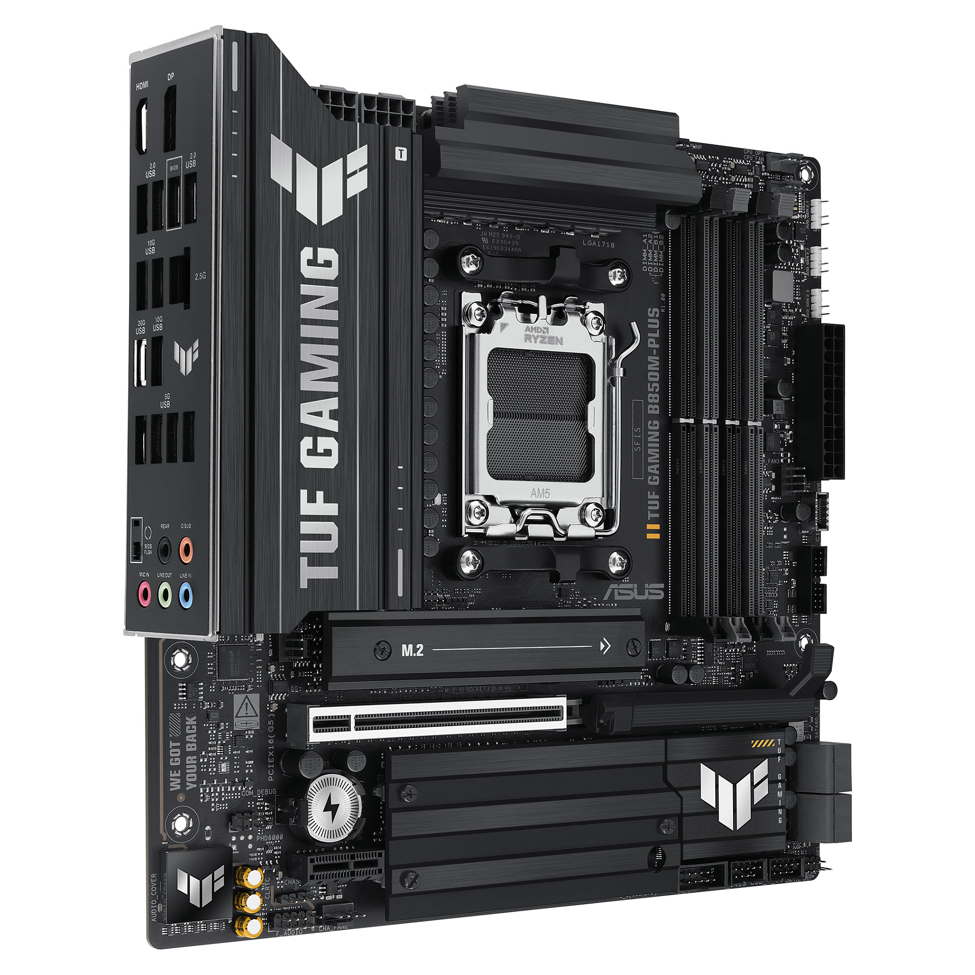 Matična ploča ASUS TUF GAMING B850M-PLUS (AMD B850, Socket AM5, micro ATX)-8