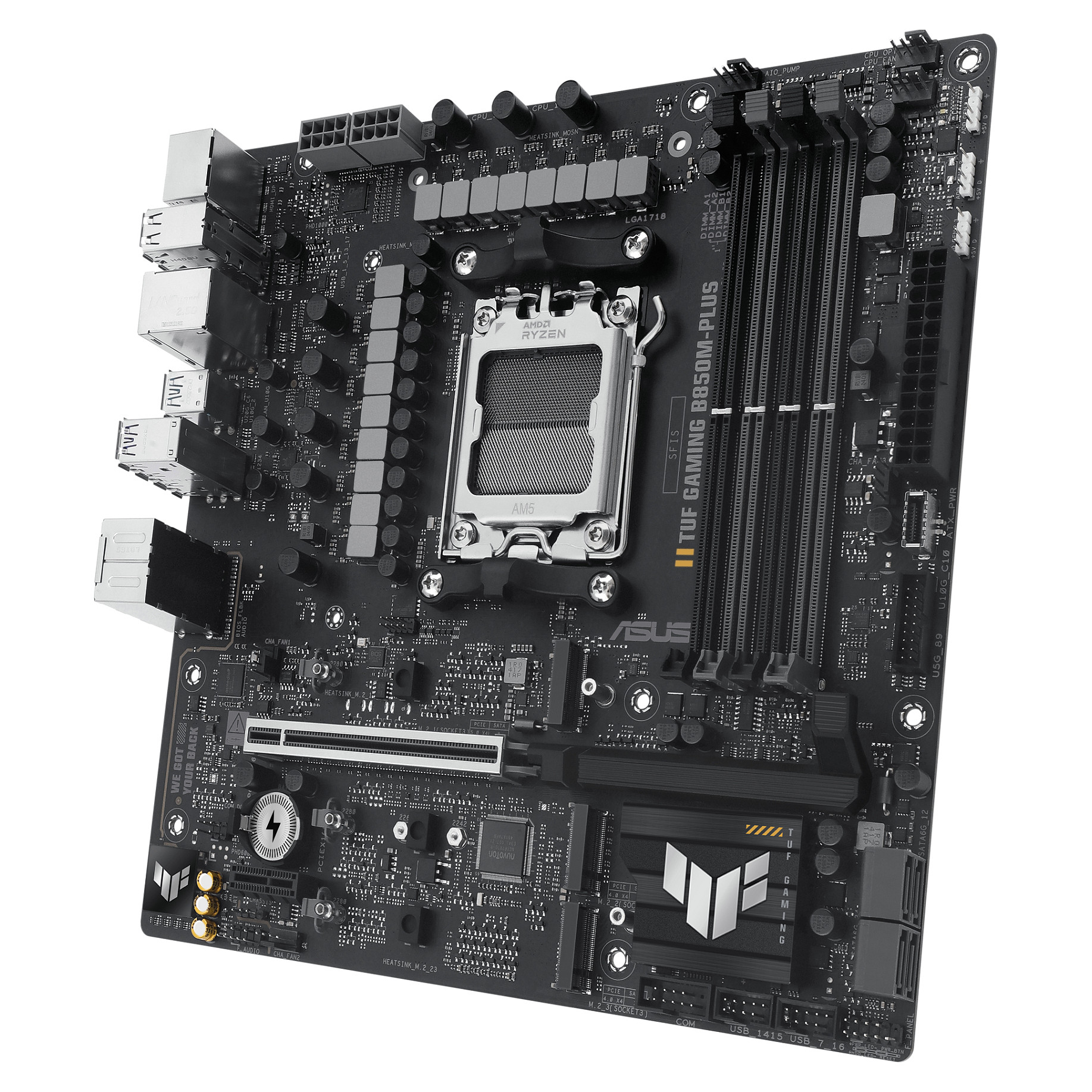 Matična ploča ASUS TUF GAMING B850M-PLUS (AMD B850, Socket AM5, micro ATX)-9