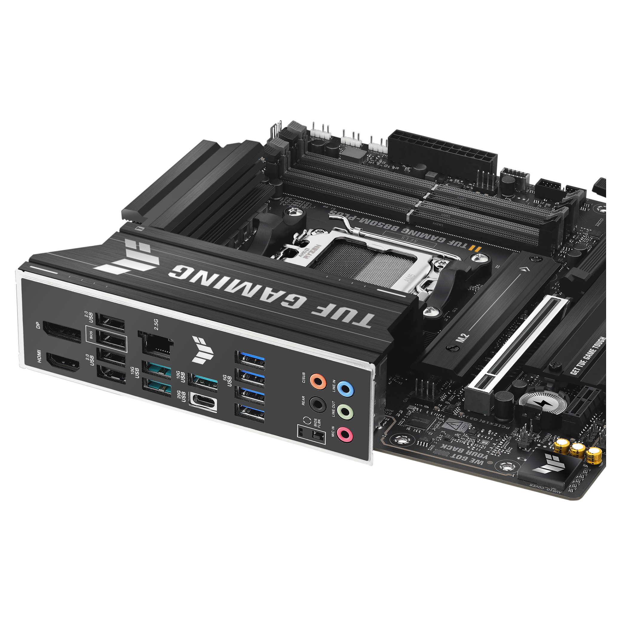 Matična ploča ASUS TUF GAMING B850M-PLUS (AMD B850, Socket AM5, micro ATX)-14