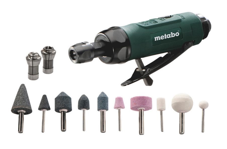 Set pneumatske ravne brusilice METABO DG 25