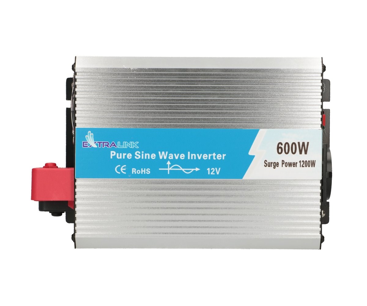 Automobilski pretvarač napona EXTRALINK OPIP-600W (12V, 600W, čisti sinus)-4