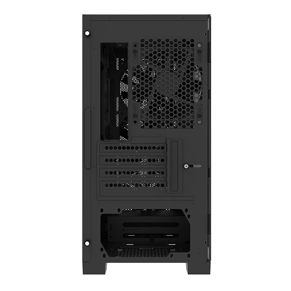 Kućište za računalo MONTECH AIR 100 ARGB (Micro-ATX, kaljeno staklo, crna boja)-4