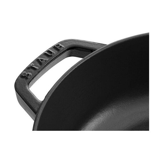 Posuda za pirjanje STAUB Chistera (24 cm, 2.4 L, lijevano željezo, grafitno siva)-2