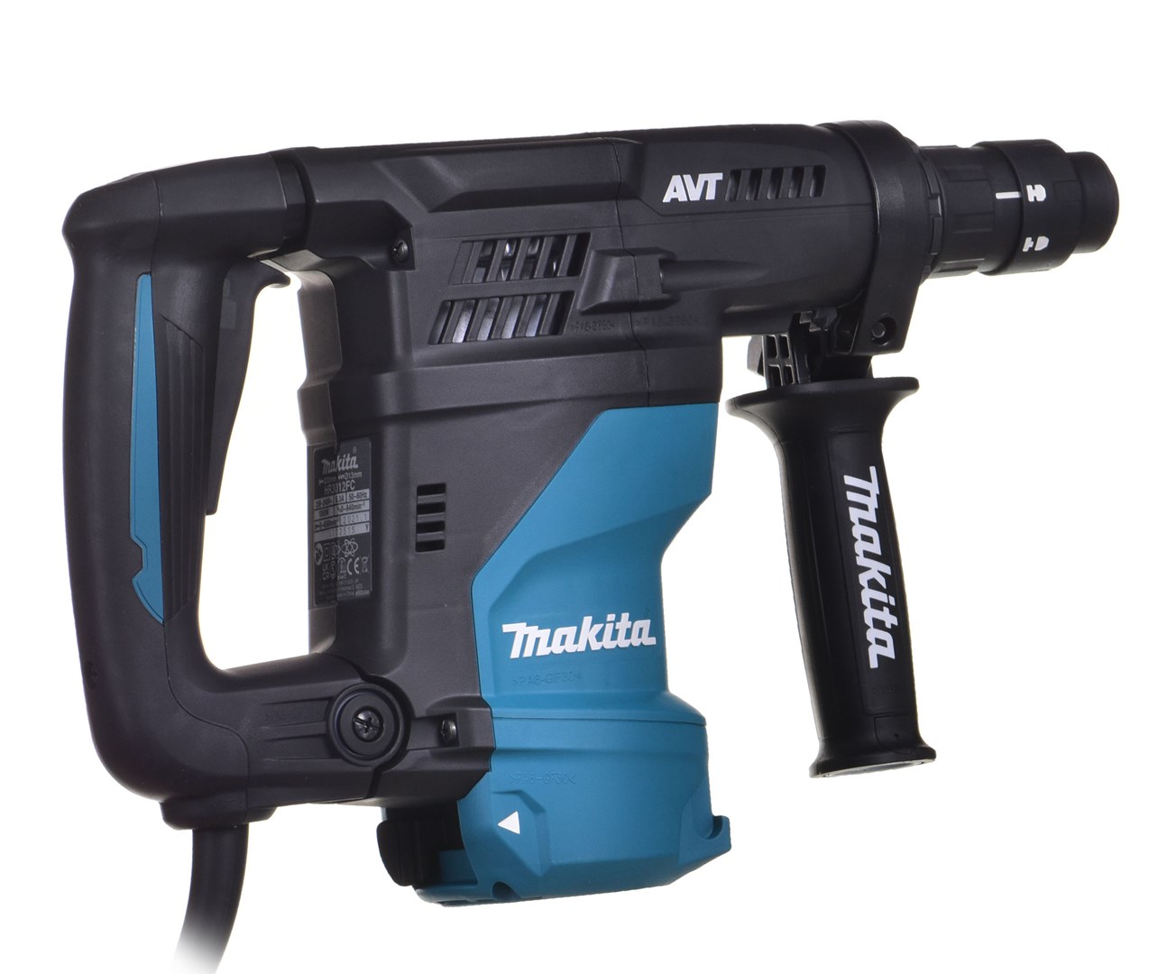 Rotacijski čekić MAKITA HR3012FCWJ (SDS-Plus, 3,9J, 1050W, AVT, MAKPAC, crna boja, plava boja)-4