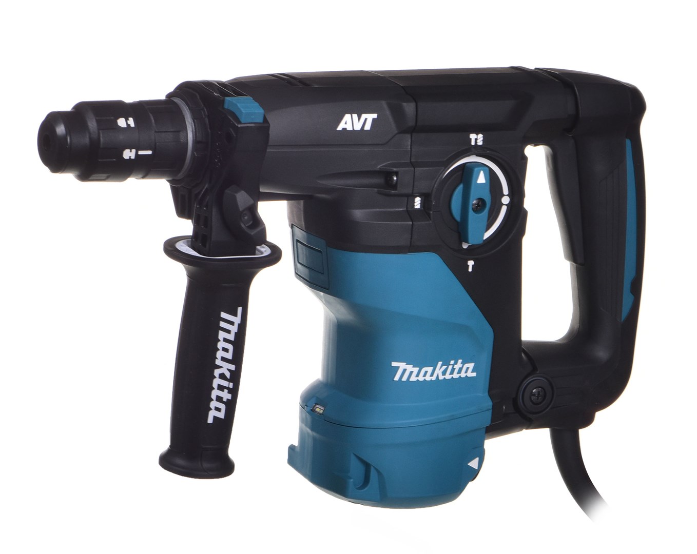 Rotacijski čekić MAKITA HR3012FCWJ (SDS-Plus, 3,9J, 1050W, AVT, MAKPAC, crna boja, plava boja)-0