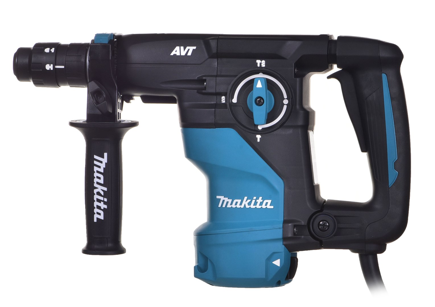 Rotacijski čekić MAKITA HR3012FCWJ (SDS-Plus, 3,9J, 1050W, AVT, MAKPAC, crna boja, plava boja)-1