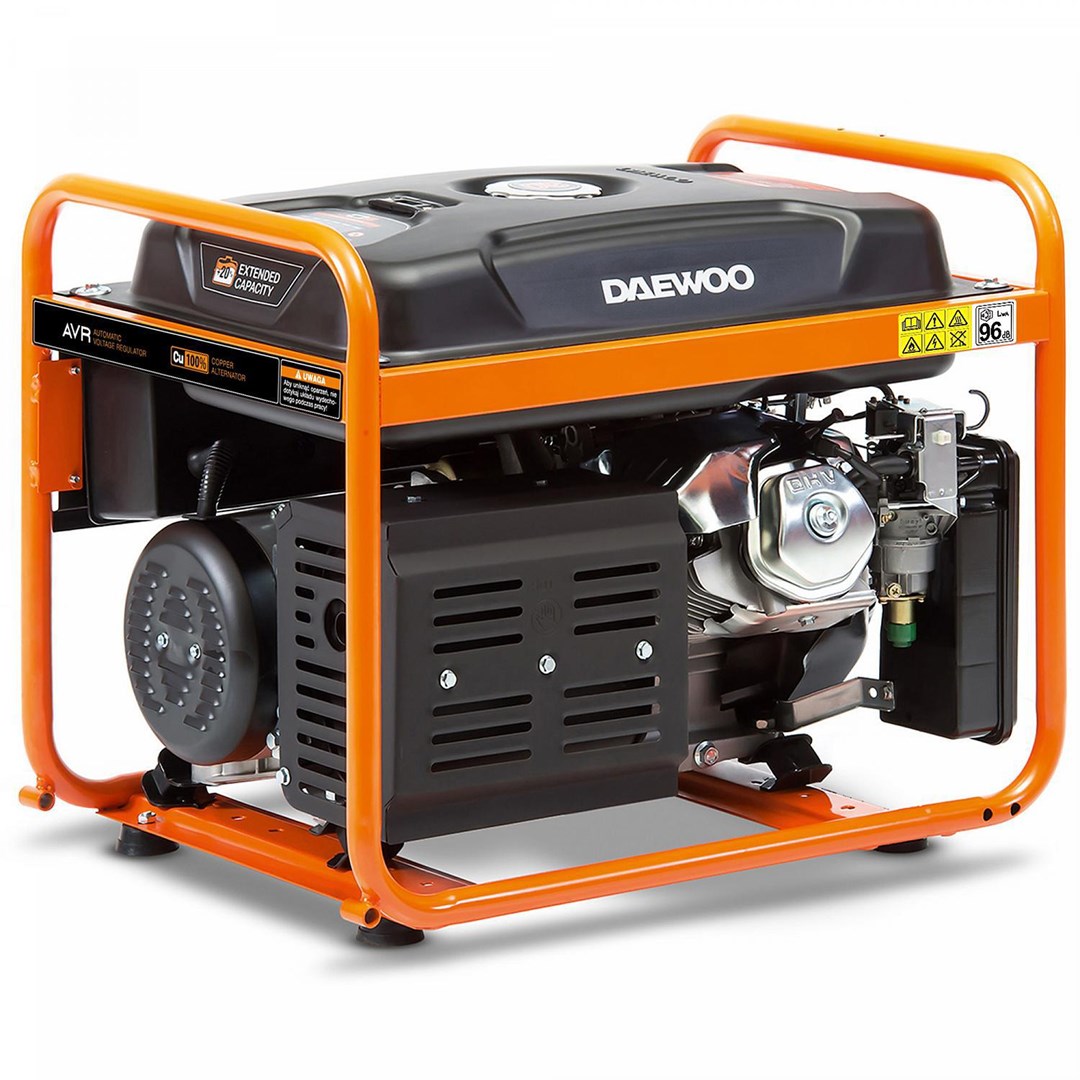 Agregat za struju DAEWOO GDA 7500E-3, 6.5kW, 380V, benzinski-5