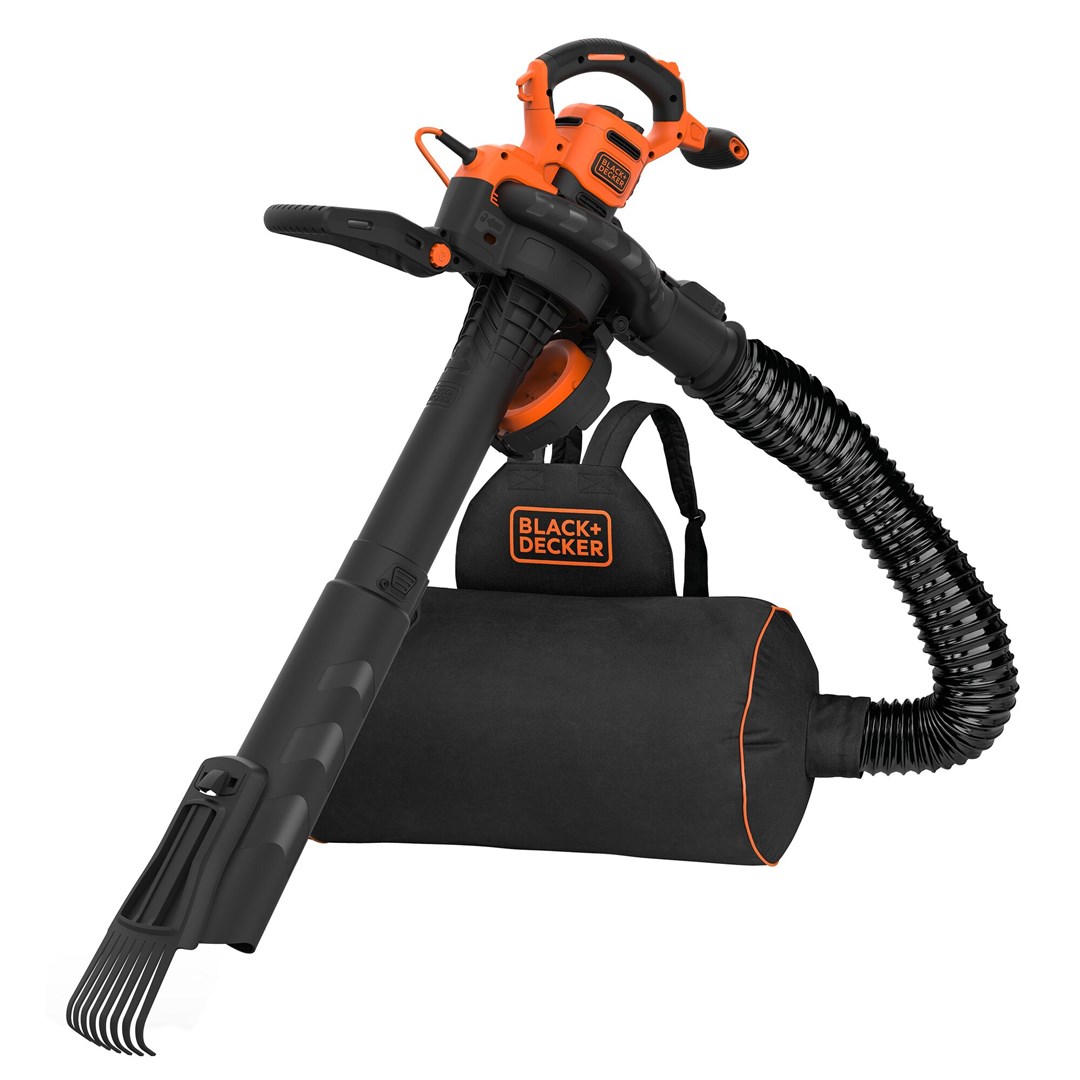 Puhalica za lišće BLACK&DECKER BEBLV301-QS (Snaga 3000 W, Kapacitet vreće 72 L, Maksimalna brzina zraka 404 km/h, Težina 6 kg)-1