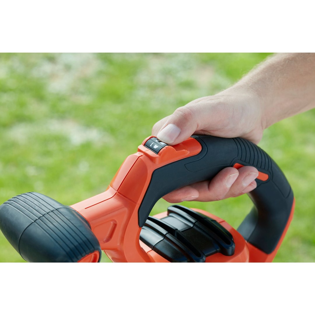 Puhalica za lišće BLACK&DECKER BEBLV301-QS (Snaga 3000 W, Kapacitet vreće 72 L, Maksimalna brzina zraka 404 km/h, Težina 6 kg)-15