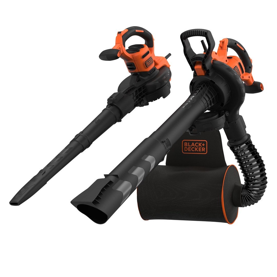 Puhač lišća BLACK&DECKER BEBLV300-QS (Brzina zraka 315 km/h, Kapacitet vreće 40 L, Sjeckanje 121, Na struju)
